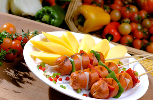 Bollos y chorizo Melo