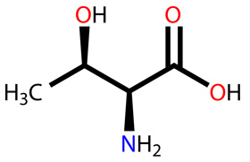 Treonina: modelo estructural 